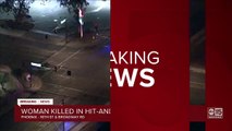 Woman killed in hit-and-run in Phoenix