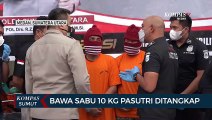 Suami Istri Pengedar 10 Kg Sabu Ditangkap