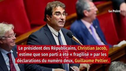 Pour Christian Jacob, les déclarations de Peltier « ont fragilisé » LR