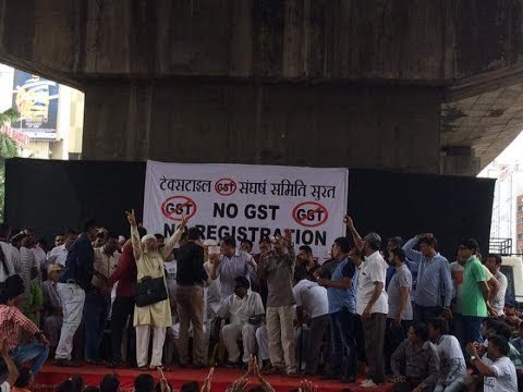 GST fallout: Surat textile workers' strike
