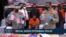 Begal Sadis yang Beraksi di Tengah Keramaian Ditembak Polisi