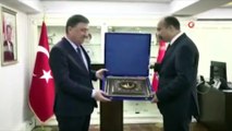 Özbekistan İçişleri Bakanı Bobojonov, İstanbul İl Emniyet Müdürü Zafer Aktaş’ı ziyaret etti