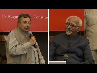 Скачать видео: Vinod Dua and Mohammad Hamid Ansari at The Wire Urdu launch