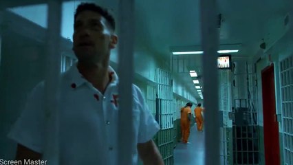 Punisher Prison Fight Scene _ Daredevil (2x9) [HD]