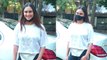 Krystle Dsouza spotted in Andheri AramNagar check out | FilmiBeat
