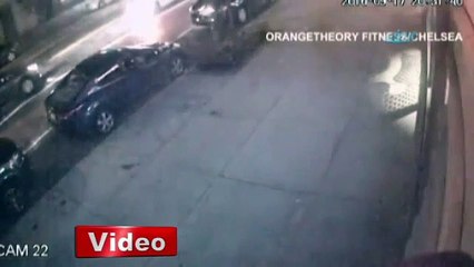 New York’taki patlama anları kamerada