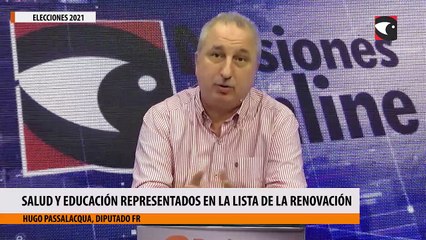Salud y Educación representados en la lista de la renovación