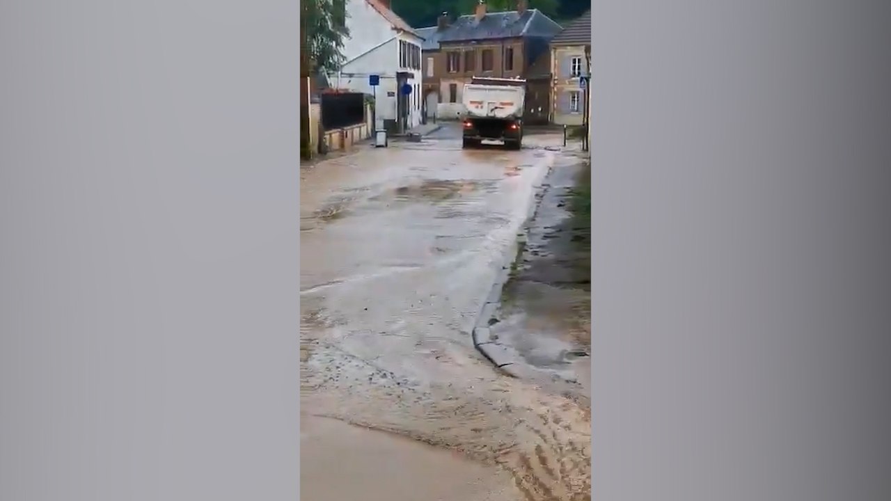 Oise : des inondations et de nombreux dégâts après un violent orage