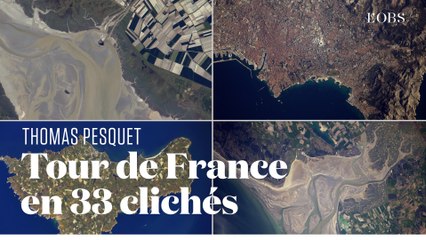 Descargar video: Tour de France en 33 photographies prises depuis l'Espace par Thomas Pesquet dans l'ISS