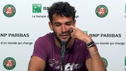 Roland-Garros 2021 - Matteo Berrettini : "It's great to see so many Italians ..."