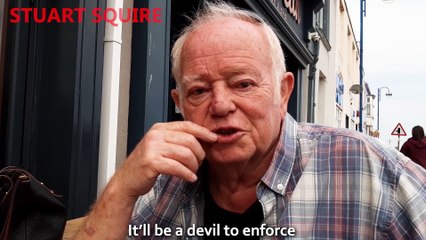 Smoking ban at pavement tables  - what people said