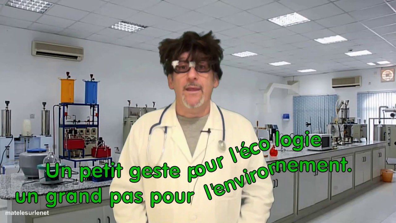 Professeur Bernard - Un petit geste pour l'écologie mais un grand pas pour l'environnement