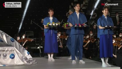 Tokyo unveils Olympic podium, medal tray and music with 50 days to go