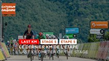 #Dauphiné 2021- Étape 5 / Stage 5 - Flamme Rouge / Last KM