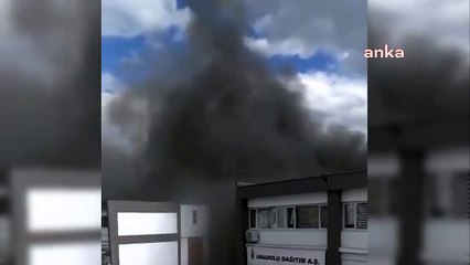 Ankara'da klor fabrikasında yangın: İşyerleri boşaltılıyor