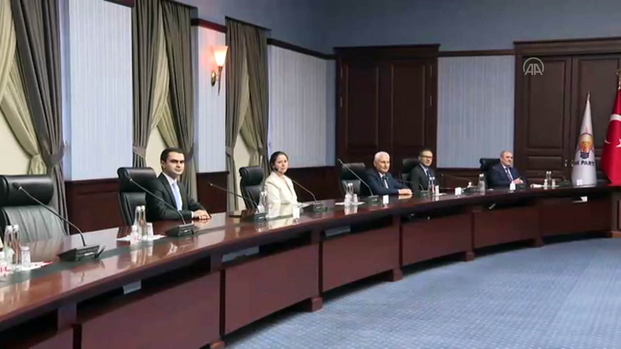 ANKARA - Cumhurbaşkanı Erdoğan, Yeni Azerbaycan Partisi Genel Başkanvekili Tahir Budaqov'u kabul etti