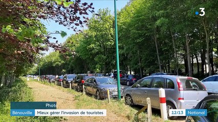 Normandie : la ville de Bénouville tente de faire face aux nombreux touristes