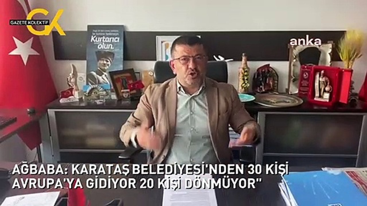 AĞBABA: KARATAŞ BELEDİYESİ'NDEN 30 KİŞİ AVRUPA'YA GİDİYOR 20 KİŞİ DÖNMÜYOR"