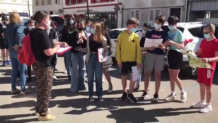 Les parcours touristiques dans Bar-sur-Seine par les collégiens