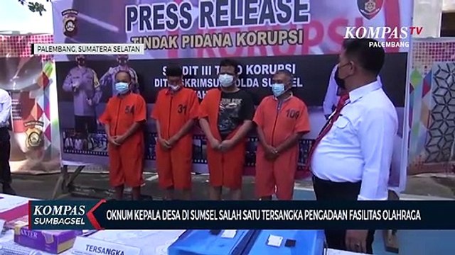 Oknum Kepala Desa Di Sumsel Salah Satu Tersangka Pengadaan Fasilitas Olahraga
