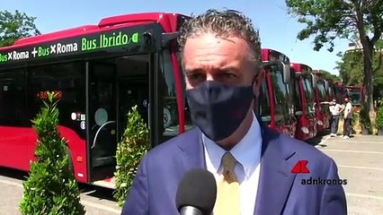 Download Video: Atac, pronti a entrare in servizio a Roma i primi 30 autobus ibridi