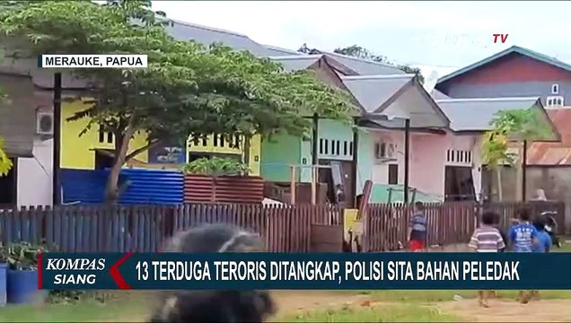 13 Terduga Teroris yang Hendak Beraksi di Gereja Katedral Merauke Ditangkap