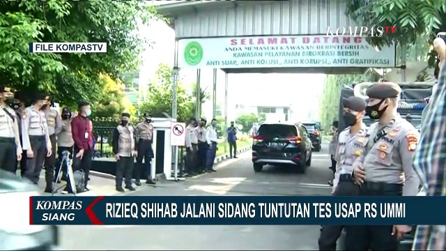Rizieq Shihab Divonis Penjara 8 Bulan Kasus Kerumunan Petamburan