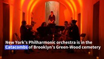 Music in the Catacombs: the New York Philharmonic performs in cemetery