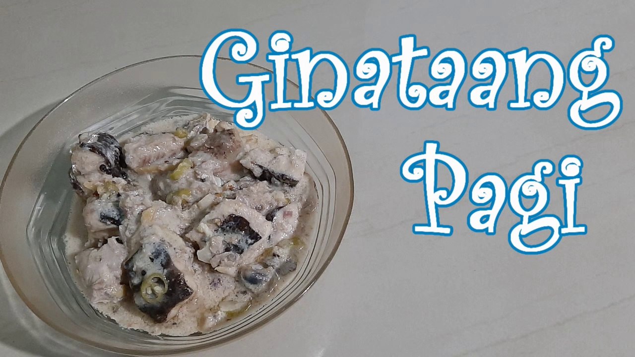 Ginataang Pagi || Stingray in Coconut Milk - video Dailymotion