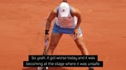 Barty hopeful of Wimbledon return after Roland Garros retirement