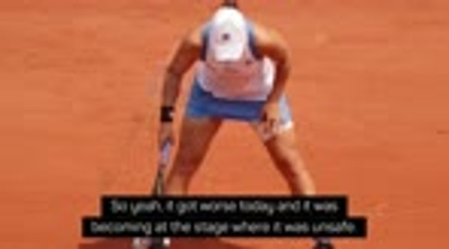 Barty hopeful of Wimbledon return after Roland Garros retirement