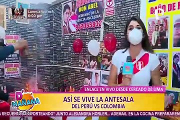 Perú vs Colombia: maestro 'Don Abel' le transmite toda la energía a nuestra Selección