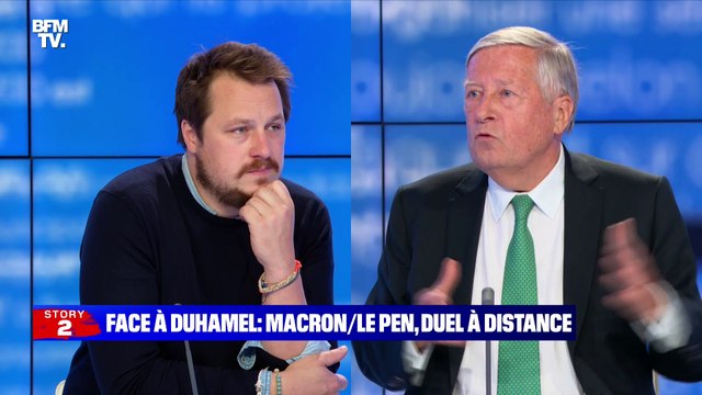 Face à Duhamel: Macron/Le Pen, le duel à distance ? - 03/06