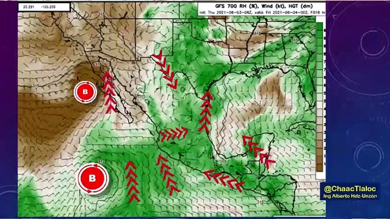 Clima de hoy jueves: Desarrollo de nubes de tormenta eléctrica con chubascos y granizadas