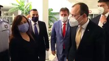 - Ticaret Bakanı Muş, KKTC Meclis Başkanı Sennaroğlu ile görüştü