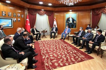 Son dakika haberi | Bakan Muş, KKTC Başbakanı Saner tarafından kabul edildiKKTC Başbakan Hamza Ersan Saner: "Türkiye ile birlikte hareket ettiğimiz sürece güçlüyüz"