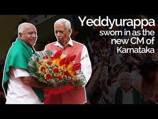 Updates: Yeddyurappa Sworn In As The 23rd CM of Karnataka