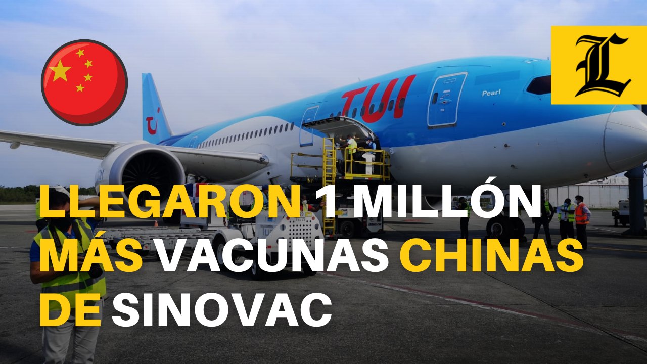 El país recibe otro millón de vacunas chinas Sinovac