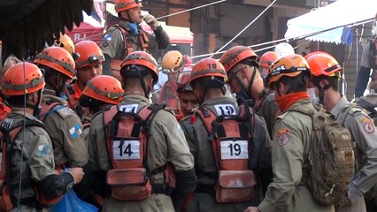 Pai e filha morrem em desabamento no Rio