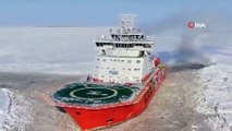 - Kuzey Kutbu'nda kaybolan köpeği, Rus buzkıran gemisi buldu
