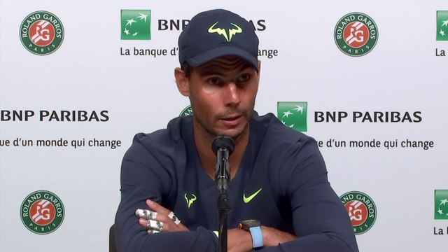 Roland-Garros 2021 - Rafael Nadal : I just went on court with highest respect for Richard Gasquet