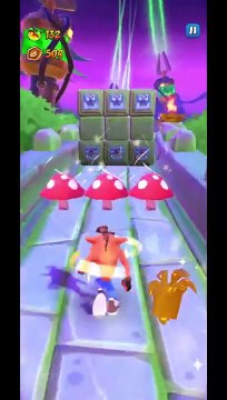 Classic Crash Bandicoot And The Noid Gameplay - Crash Bandicoot: On The Run!