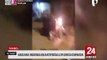 Tumbes: queman mototaxi que delincuentes usaban para robar