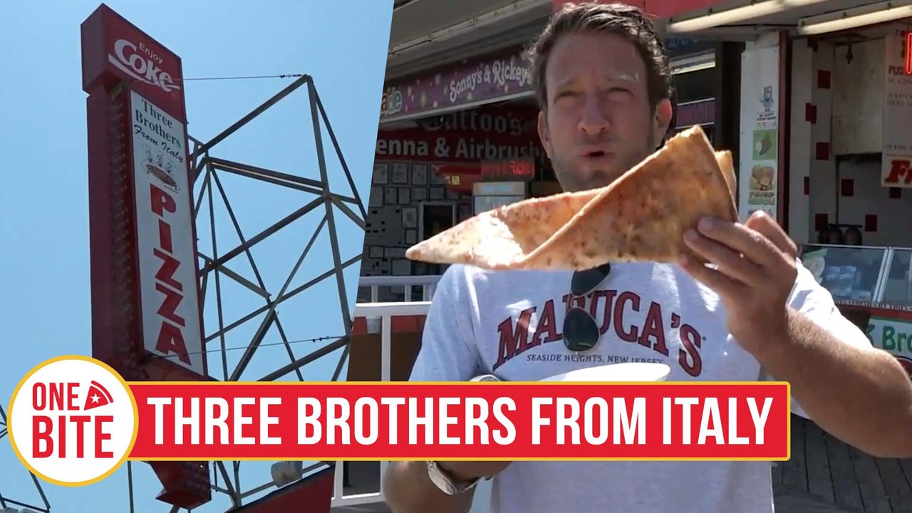 Barstool Pizza Review Three Brothers From Italy (Seaside Heights, NJ
