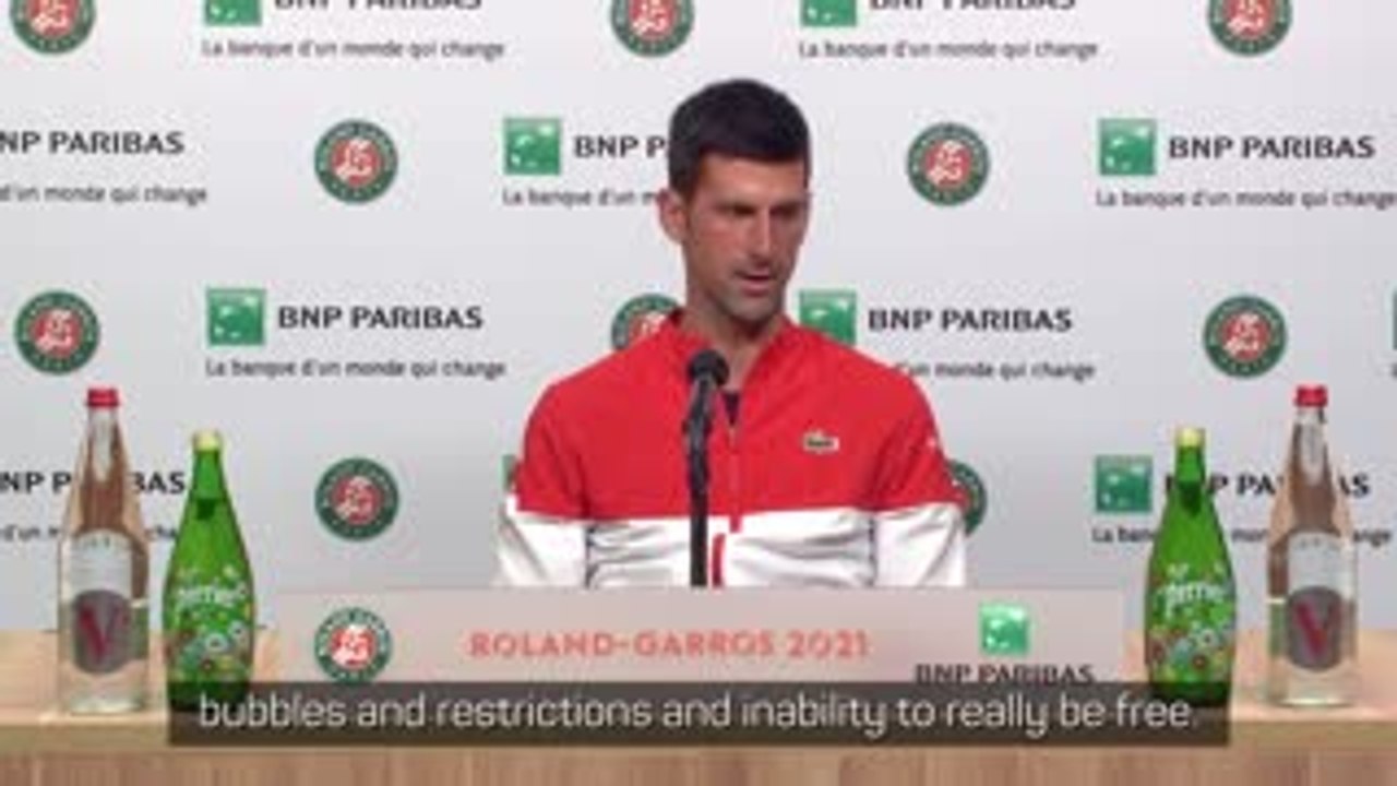 Strong Roland Garros start down to Belgrade warm-up - Djokovic