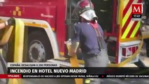 Incendio en Hotel Nuevo Madrid genera masiva evacuación de personas en España