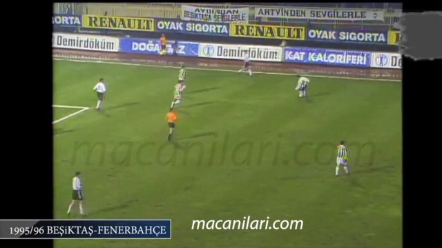 Beşiktaş 1-2 Fenerbahçe [HD] 10.03.1996 - 1995-1996 Turkish 1st League Matchday 24 (Ver. 1)