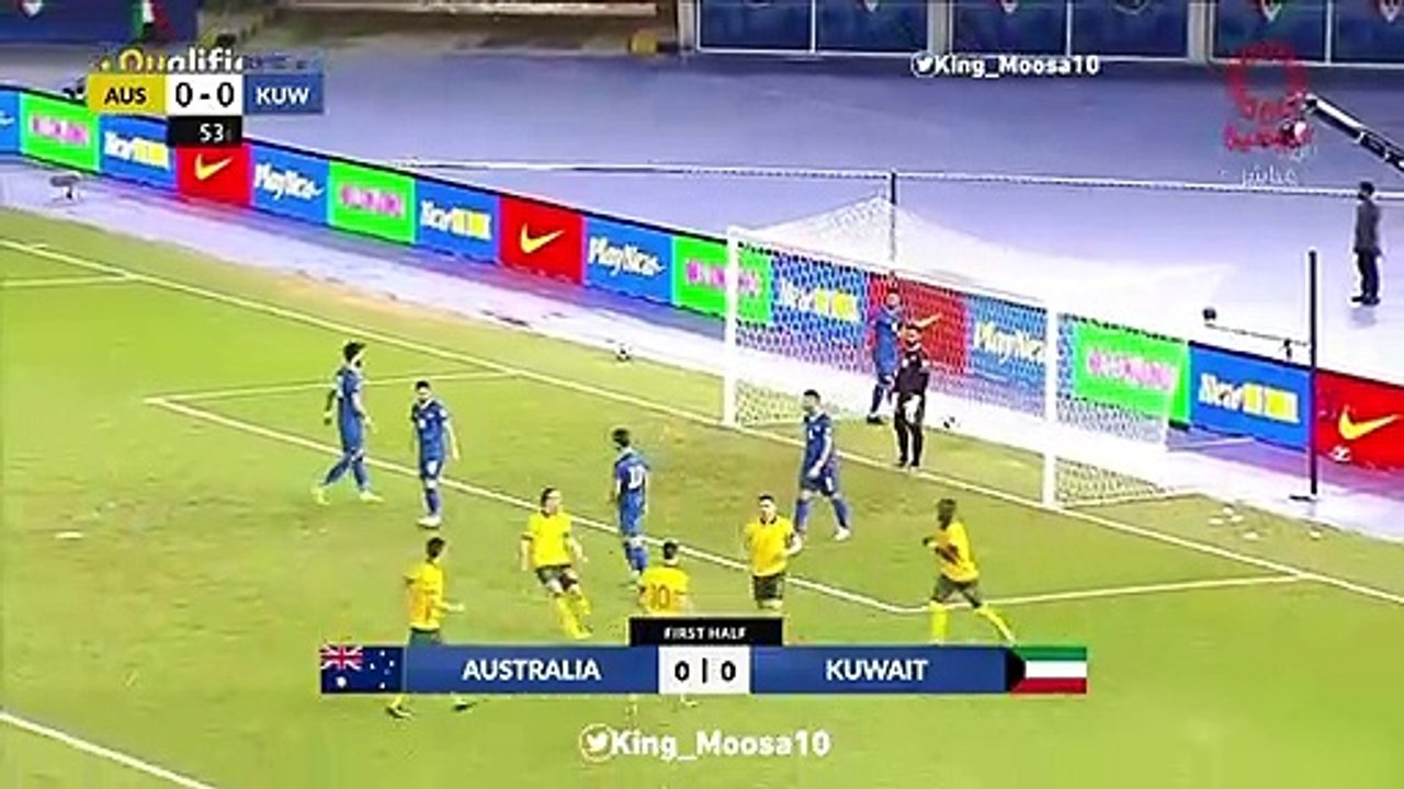 أستراليا 3 × 0 الكويت | اهداف اللقاااء ⚽ "