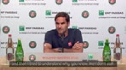 I'm new to the tour! - Federer on his heated time violation