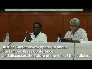 Justice Chelamaswar Opens Up About Press Conference, and the Future of the Judiciary